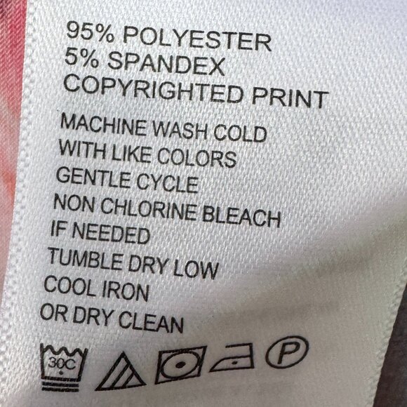 EUC Tommy Bahama Clara Floral Print Faux Wrap Dress in Women's Small - Picture 10 of 10